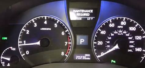 How To Turn Off Maintenance Light On 2007 Lexus Rx 350 | Shelly Lighting