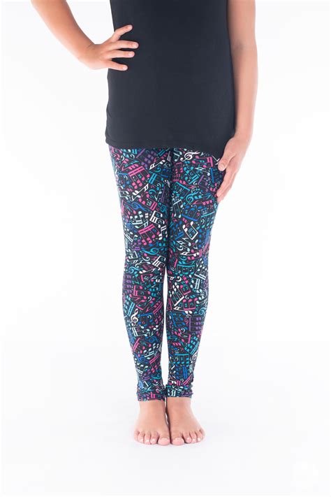 Sweet Melody Kids Patterned Leggings | SweetLegs – SweetLegs Clothing Inc.