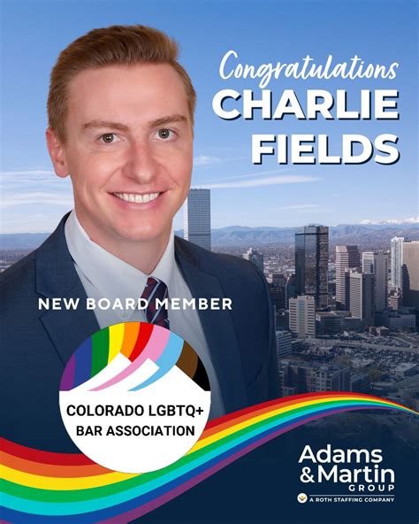 Charlie Fields, Branch Manager, Denver Adams and Martin Group, is Newly ...