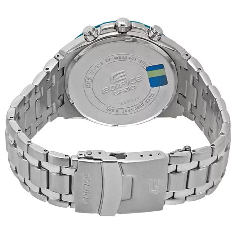 ED462 | CASIO Edifice Silver Chronograph - Men's Watch – Sai Creations ...