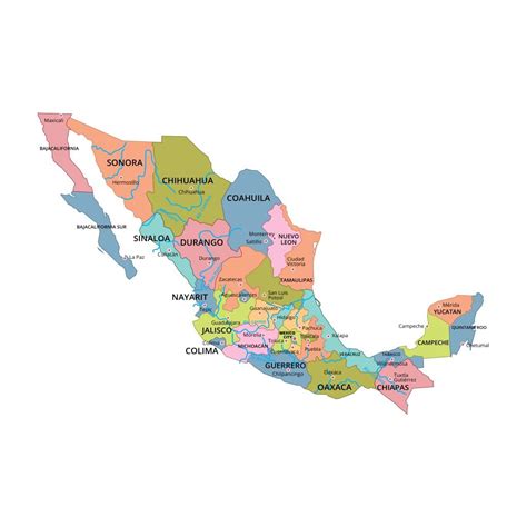 Mexico Map 的图像结果