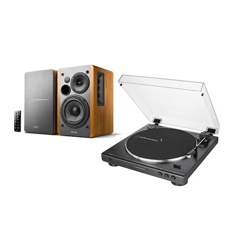 Buy Edifier R1280DB Active Bluetooth Speakers and AT-LP60X Turntable ...