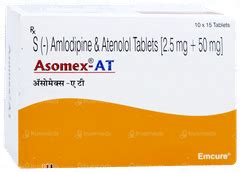 Asomex At 50/2.5 MG | Order Asomex At 50/2.5 MG Tablet Online at Truemeds