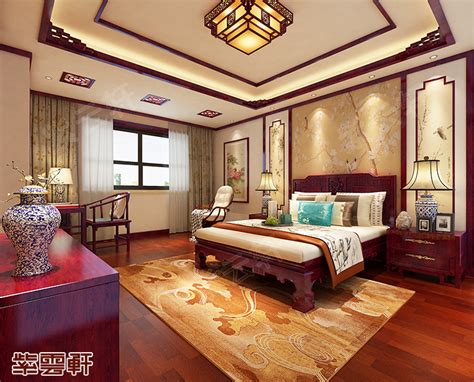中式古典卧室装修，典雅的氛围住进去都不想出门了_紫云轩中式设计装饰机构