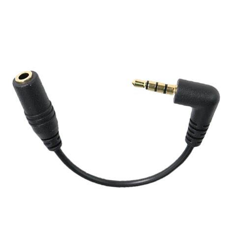 BNF® 3.5Mm Trs Female To Trrs 3.5 Male Connector Cable For Microphone ...