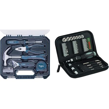 Bosch 2.607.002.790 All-in-One Metal Hand Tool Kit (Blue, 108-Pieces ...