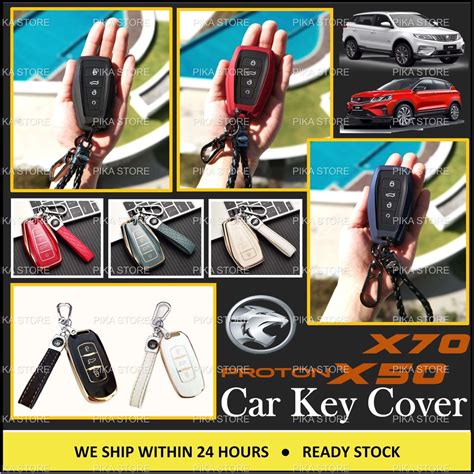 [FACTORY PRICE] Proton X50 Key Cover X70 Key Cover Car Key Cover Protective Key Case x50 x70 ...