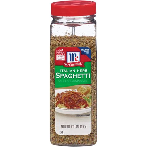 McCormick Italian Herb Spaghetti Sauce Seasoning Mix - 20.5 oz | Buy ...