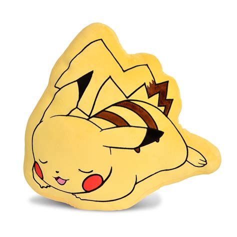 Sleeping Pikachu Plush Pillow - Pokemon | Elbenwald