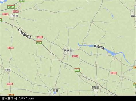 民权县地图 - 民权县卫星地图 - 民权县高清航拍地图