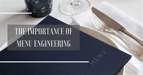 Image result for Menu Engineering Course