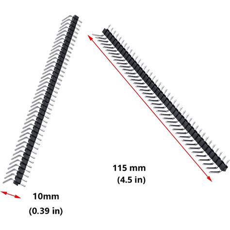 Buy 40X1 Male berg Strip 90 Degree Right Angle Online in India – Robocraze