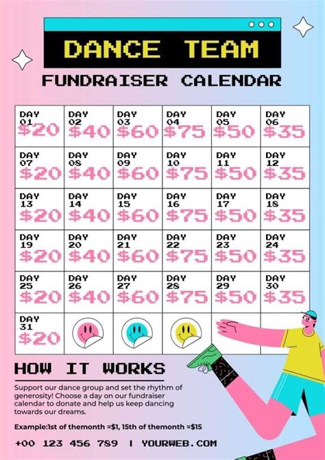 Free Fundraising Calendar Template for Effective Planning
