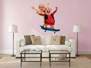 KAMYA HOME DÉCOR 60 cm MOTU PATLU Self Adhesive Sticker Price in India ...