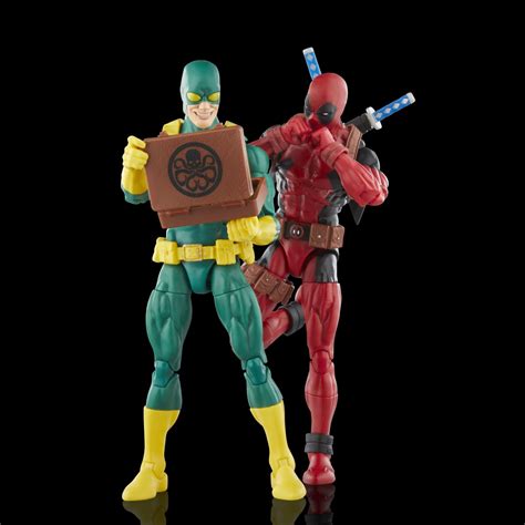 Marvel Legends Series Deadpool and Bob, Agent of Hydra, 2 Comics ...