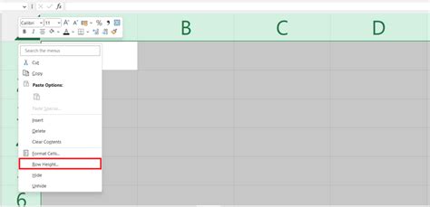 Image result for Excel Changing Multiple Row Sizes