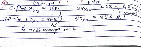 A man bought oranges at the rate of 8 for rs 34 and sold them at the ...