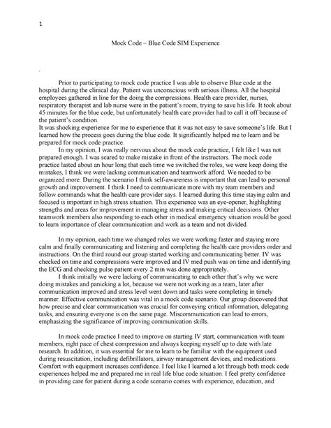 Image result for Medical Staff Mock Code