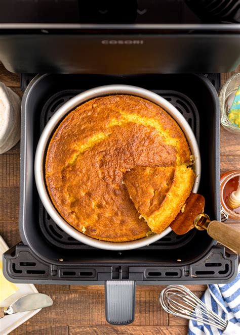 Air Fryer Cornbread - Easy Homemade - My Air Fryer Kitchen