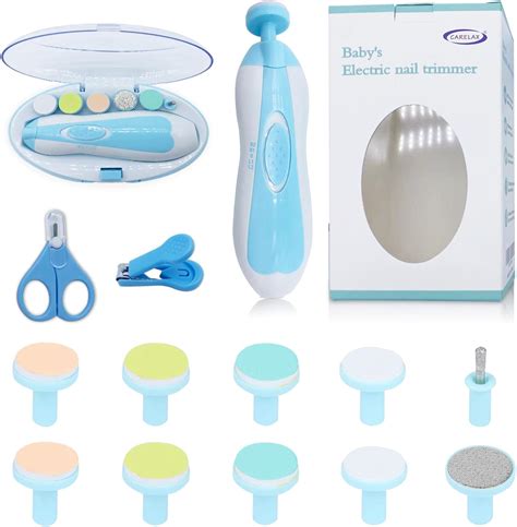 Amazon.com: Baby Nail Trimmer Electric, Low Noise Newborn Safe Nail ...
