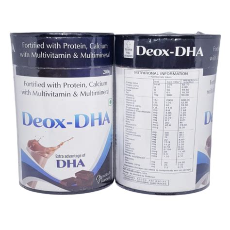 DEOX-DHA Protein Powder Human Remedies