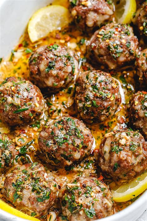 Baked Turkey Meatballs Recipe — Eatwell101