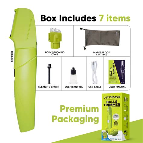 Buy LETSSHAVE INTERNATIONAL BALLS TRIMMER FOR MEN Online & Get Upto 60% ...