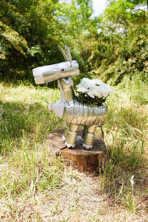 Unique Donkey Plastic Bottle Garden Planter | Bottle garden, Garden ...