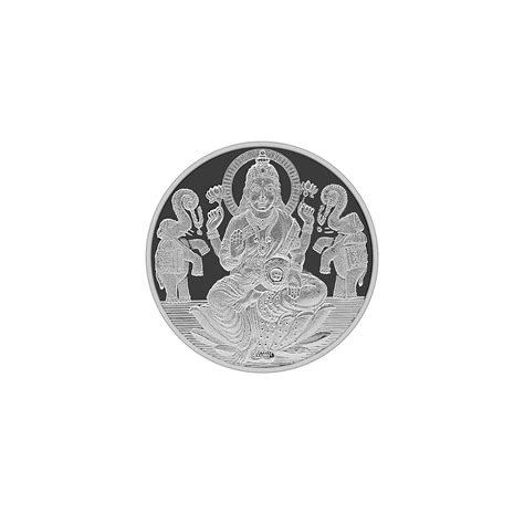 Buy MAA SILVER Pure Silver 10 Grams Lakshmi/Laxmiji BIS Hallmarked ...