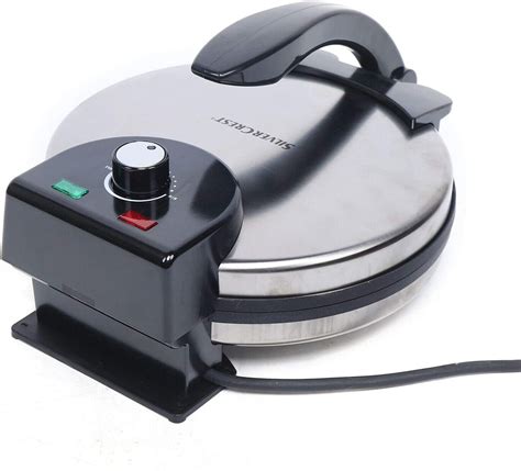 Buy ROMYIX Mexican Style Tortilla Press Non-Stick Coating, 1800W Roti ...