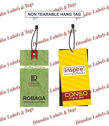 Garment Tags - CLOTHING METAL TAG from Bengaluru