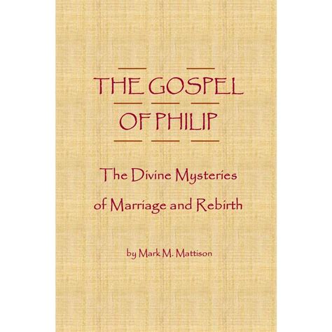 Amazon.com: The Gospel of Philip: The Divine Mysteries of Marriage and ...