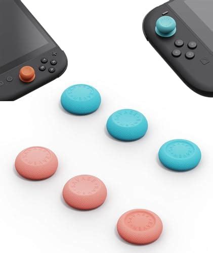 3 Pairs Compatible with Switch 2 Joy-con, Thumb Grips, Anti-Slip ...