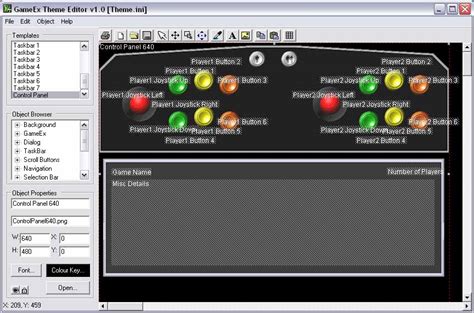 Image result for GameEx Custom Menu Editor