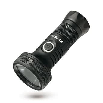 Small Flashlight Rechargeable 2000 Lumens, Sofrin IF19 EDC Flashlight ...