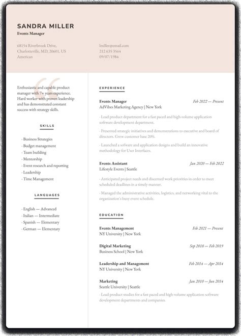 Image result for Correction Resume Format