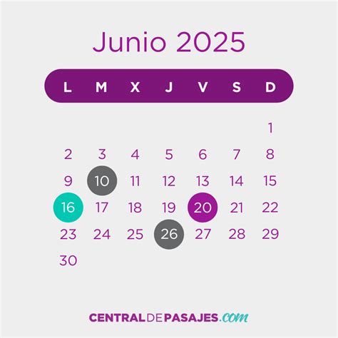 Calendario de feriados 2025 Argentina | Central de Pasajes