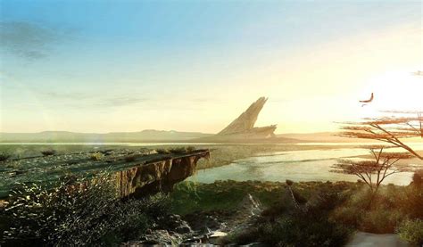 Download Pride Rock Sunrise Lion King Background | Wallpapers.com