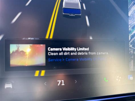 Camera Visibilty Limited Message. | Tesla Cybertruck Forum - Cybertruck ...