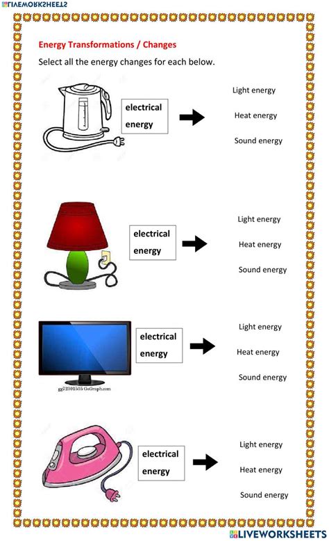 Energy Transformation Practice Worksheet 的图像结果