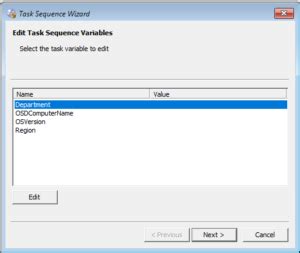 Image result for SCCM Task Sequence Variables