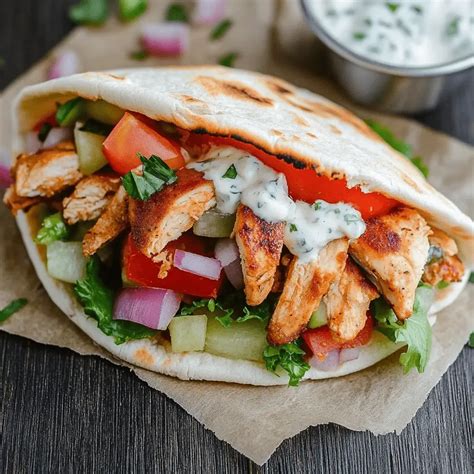 Chicken Pita Recipe – Quick, Healthy & Delicious Wrap