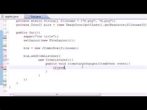 Java Programming Tutorial - 69 - Drop Down List Program Video Lecture ...