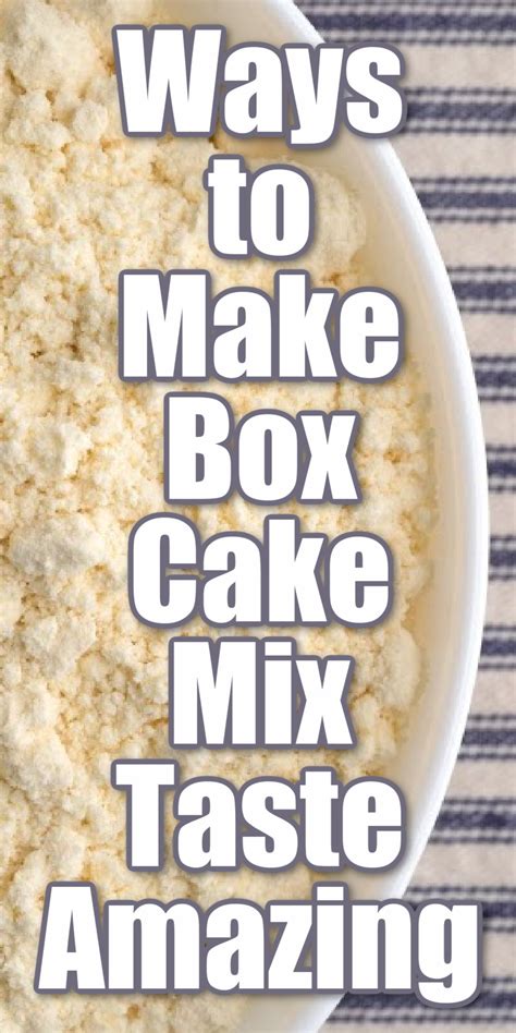 Image result for Using Box Cake Mix