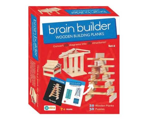 Brain Builder Wooden Building Planks Make Amazing Things Out of Wooden ...