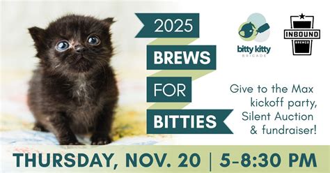 2025 BKB Brews for Bitty Kitties, Inbound BrewCo, Minneapolis, 20 ...