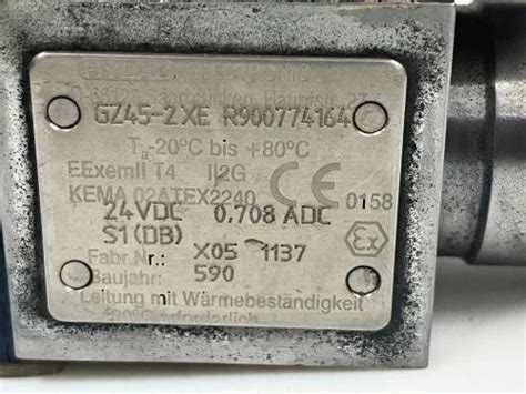 Directional Valve - R901011799 Rexroth M-3 SED 6 CK14/350C G24N9XEZ2 ...