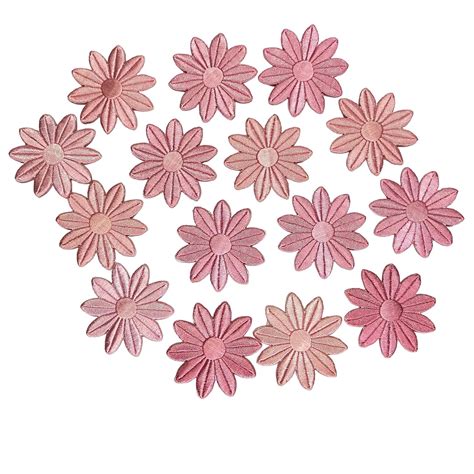 Embroidered Sunflower Applique Patches Sew on, Iron on Patches for ...