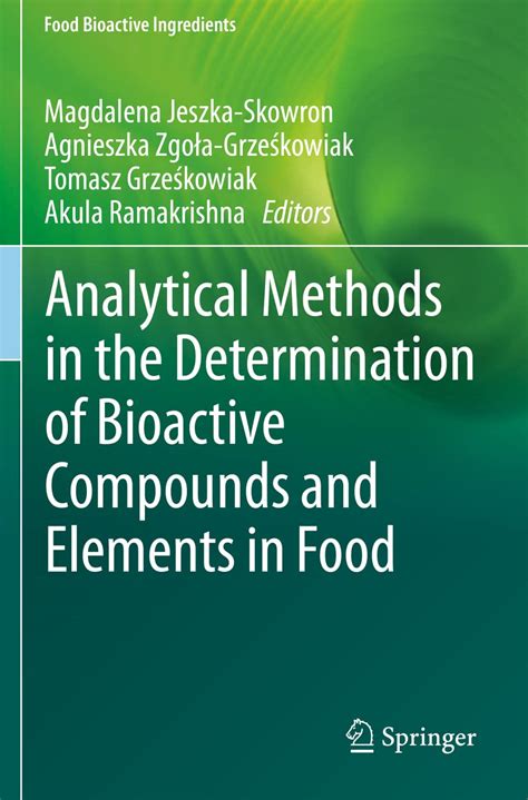 Buy Analytical Methods in the Determination of Bioactive Compounds and ...