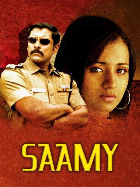 Saamy Movie (2003) | Release Date, Cast, Trailer, Songs, Streaming ...
